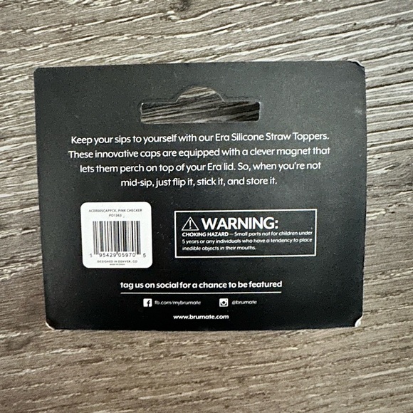 Brumate Pink Checkered Era 30oz (Limited Edition) w/Magnetic Straw Cover - Picture 8 of 8